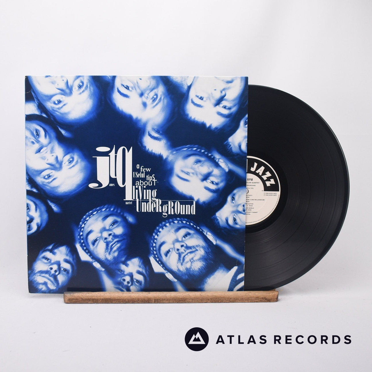 The James Taylor Quartet A Few Useful Tips About Living Underground LP Vinyl Record - Front Cover & Record