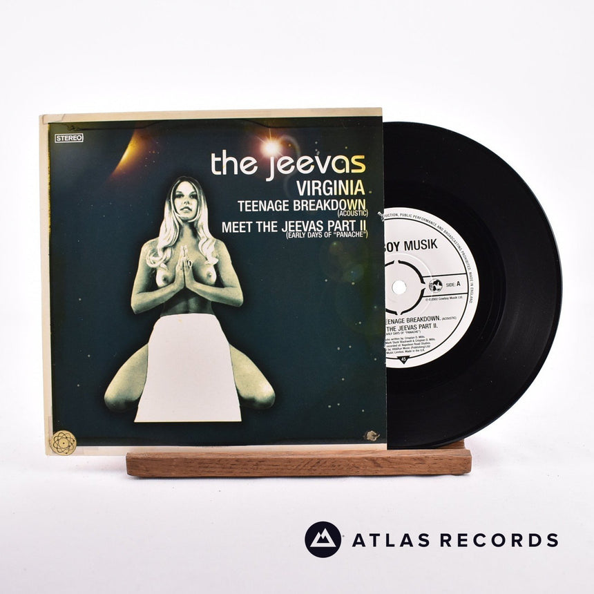 The Jeevas Virginia 7" Vinyl Record - Front Cover & Record
