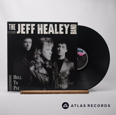 The Jeff Healey Band Hell To Pay LP Vinyl Record - Front Cover & Record