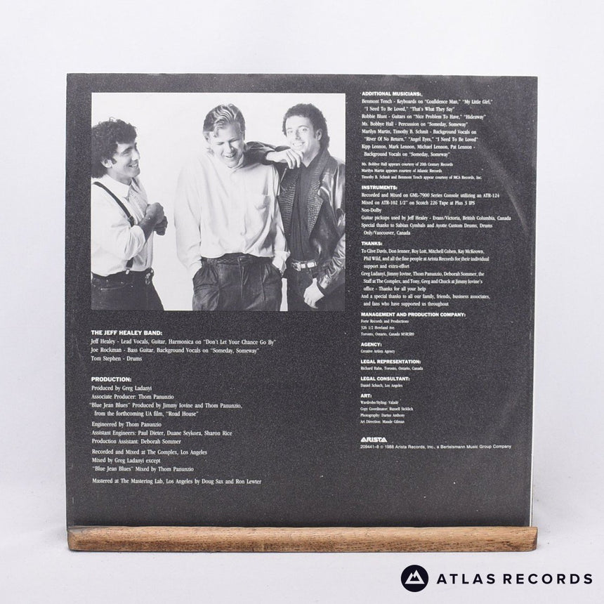 The Jeff Healey Band - See The Light - LP Vinyl Record - EX/VG+