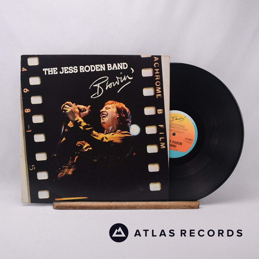 The Jess Roden Band Blowin' LP Vinyl Record - Front Cover & Record