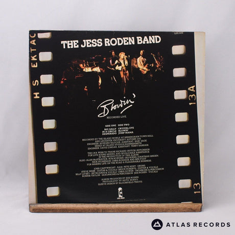 The Jess Roden Band - Blowin' - LP Vinyl Record - VG+/EX