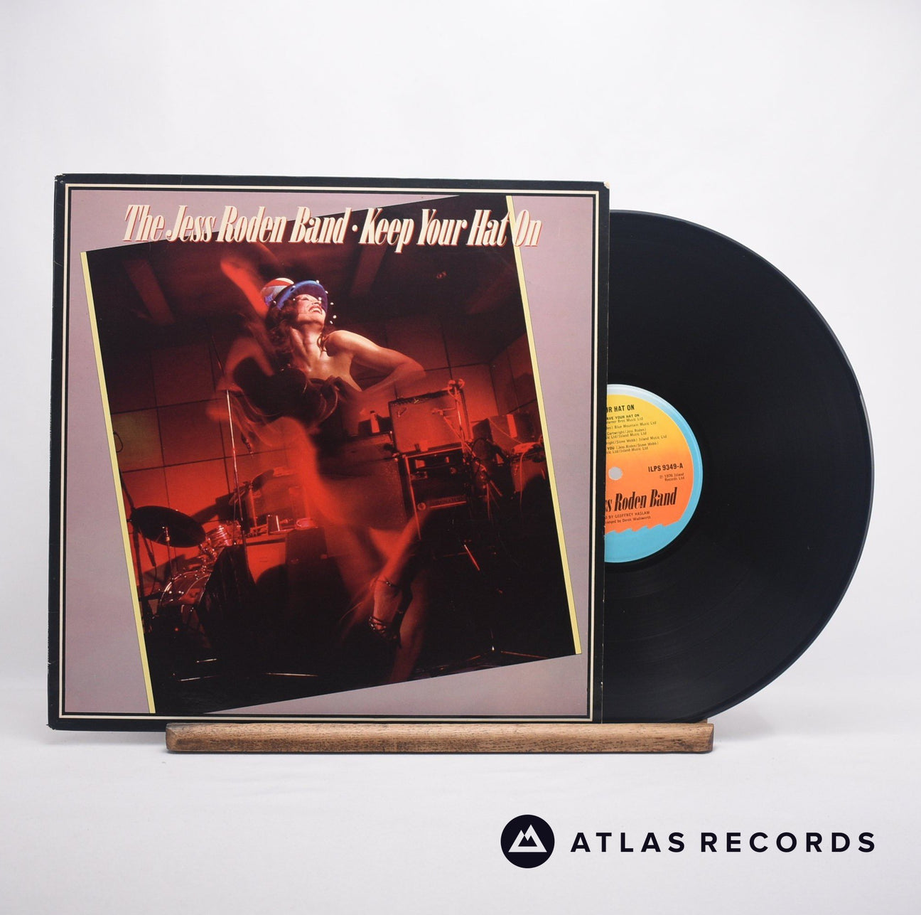 The Jess Roden Band Keep Your Hat On LP Vinyl Record - Front Cover & Record
