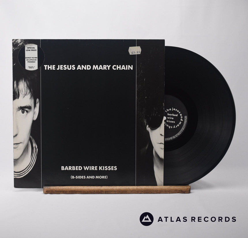 The Jesus And Mary Chain Barbed Wire Kisses LP Vinyl Record - Front Cover & Record