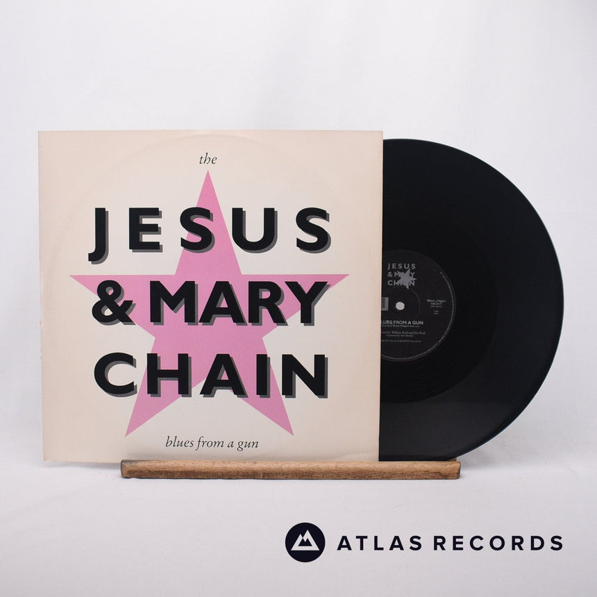 The Jesus And Mary Chain Blues From A Gun 12" Vinyl Record - Front Cover & Record