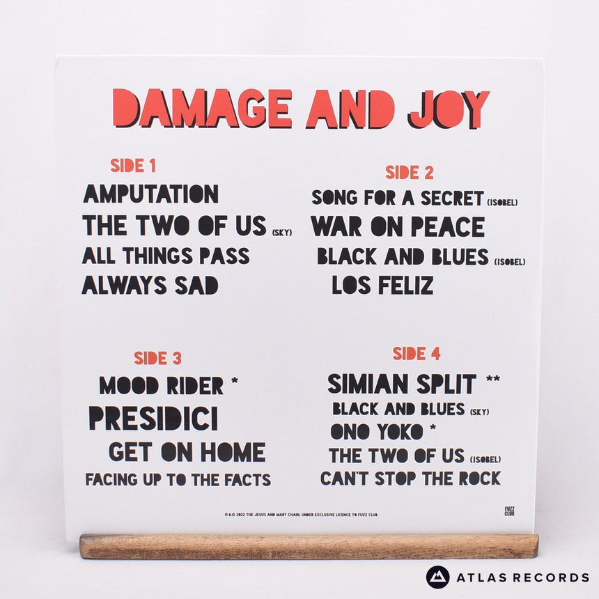The Jesus And Mary Chain - Damage And Joy - 2 x LP Vinyl Record