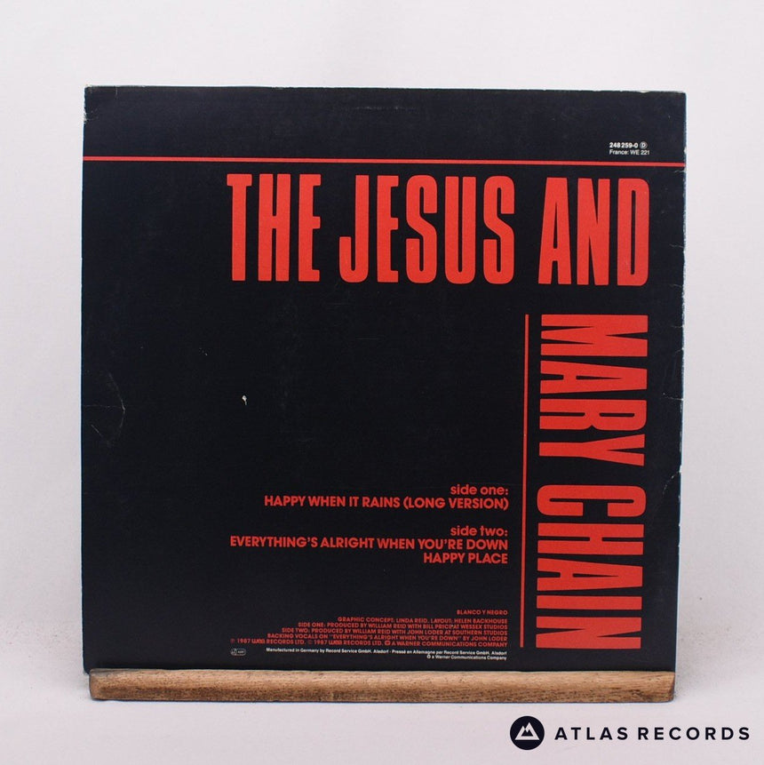 The Jesus And Mary Chain - Happy When It Rains - 12" Vinyl Record - VG+/VG+