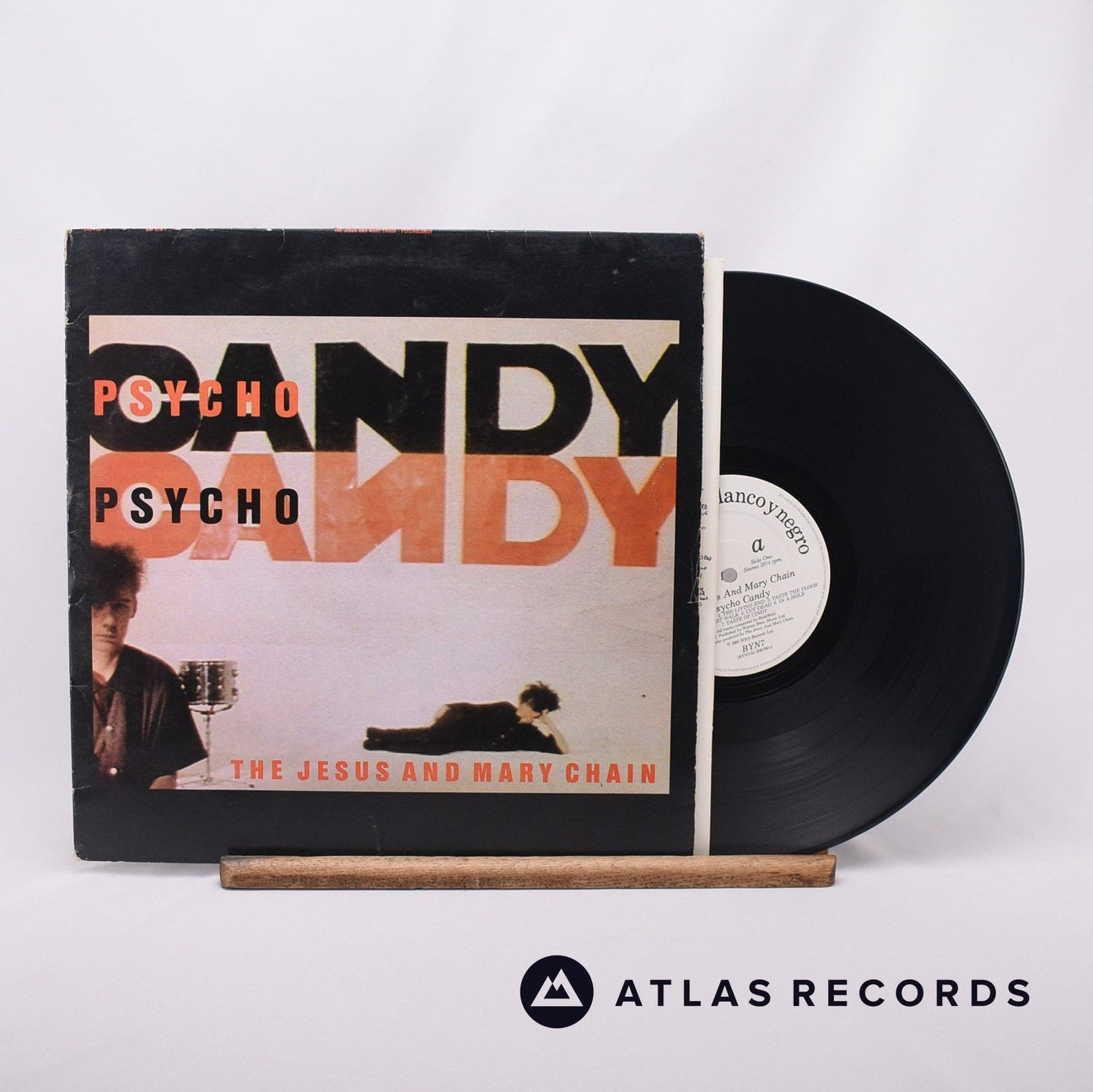 The Jesus And Mary Chain Psychocandy LP Vinyl Record - Front Cover & Record