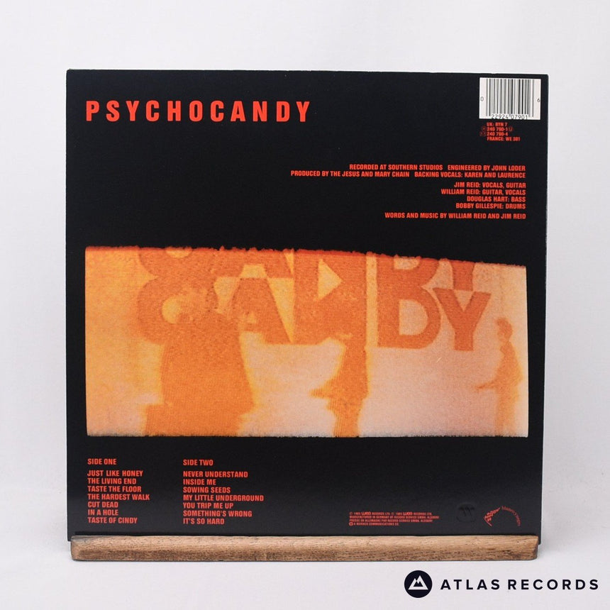 The Jesus And Mary Chain - Psychocandy - A B3 LP Vinyl Record - EX/EX