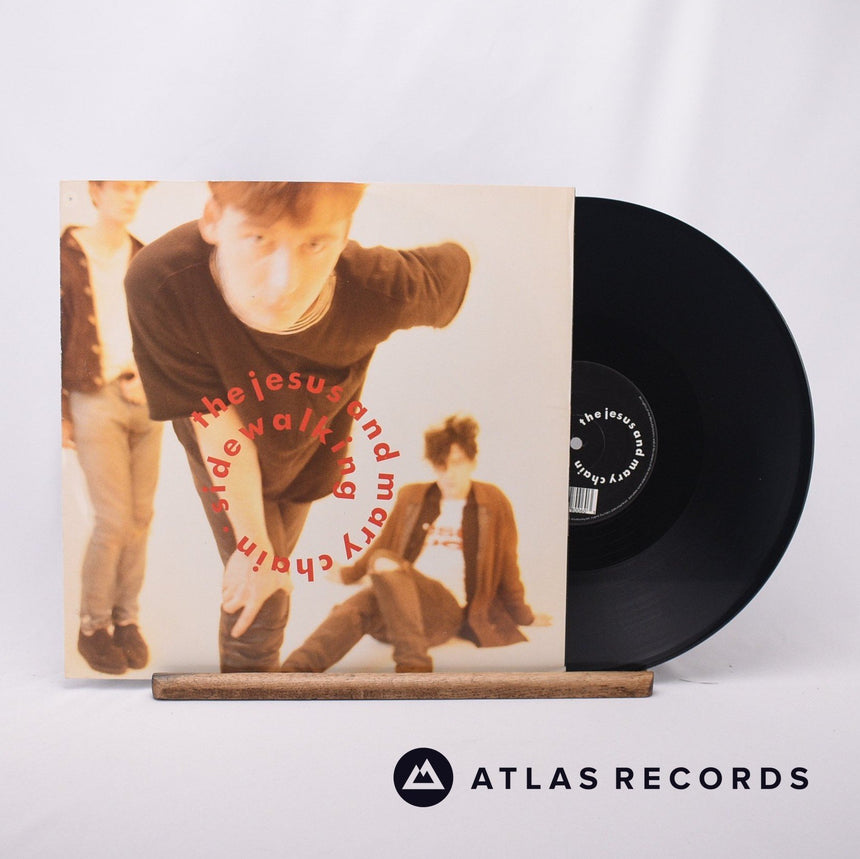 The Jesus And Mary Chain Sidewalking 12" Vinyl Record - Front Cover & Record