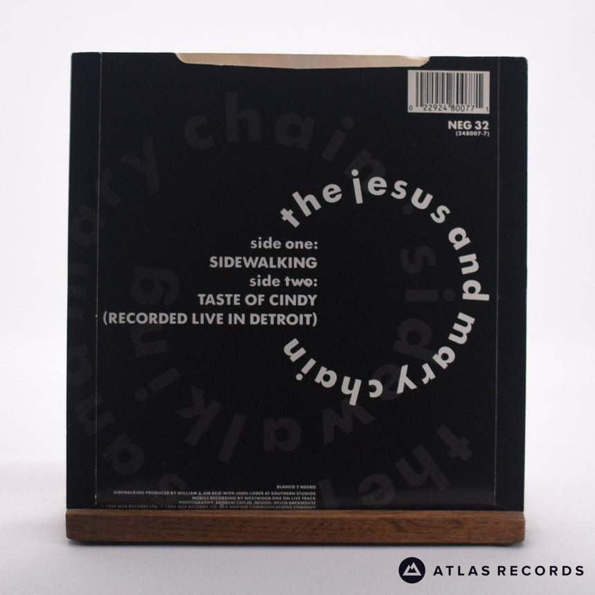 The Jesus And Mary Chain - Sidewalking - 7" Vinyl Record - EX/VG+