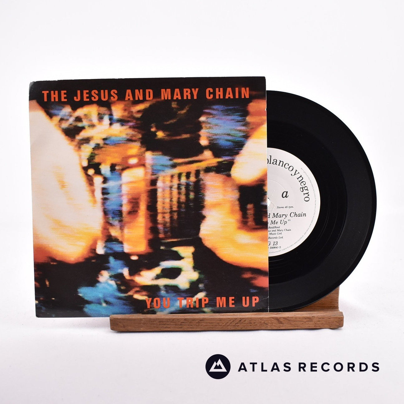 The Jesus And Mary Chain You Trip Me Up 7" Vinyl Record - Front Cover & Record