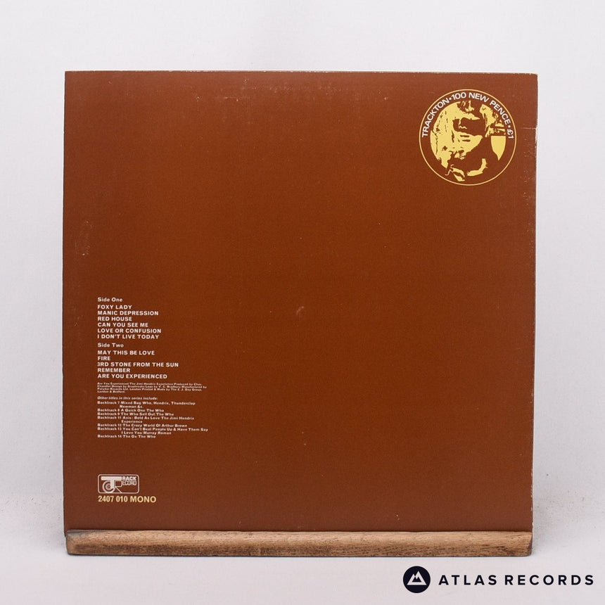 The Jimi Hendrix Experience - Are You Experienced - Backtrack 10 - LP Vinyl