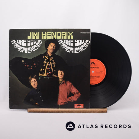 The Jimi Hendrix Experience Are You Experienced LP Vinyl Record - Front Cover & Record