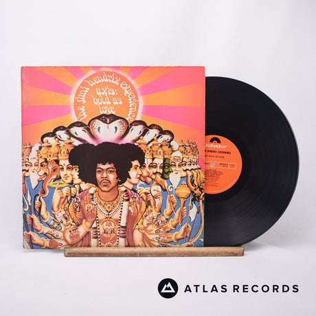 The Jimi Hendrix Experience Axis: Bold As Love LP Vinyl Record - Front Cover & Record