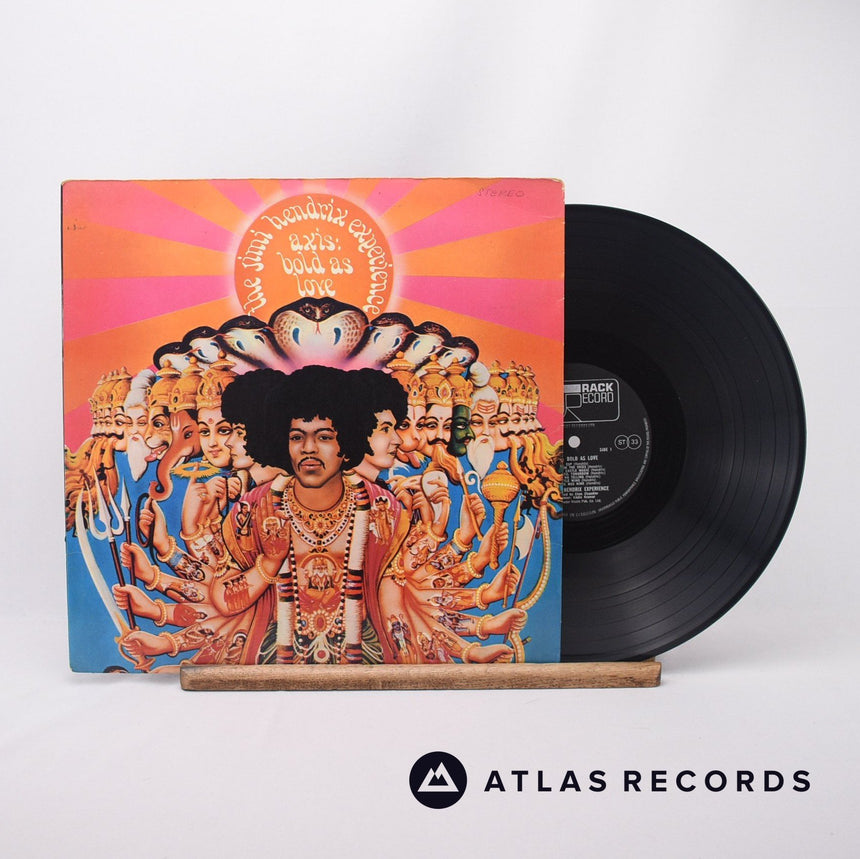 The Jimi Hendrix Experience Axis: Bold As Love LP Vinyl Record - Front Cover & Record
