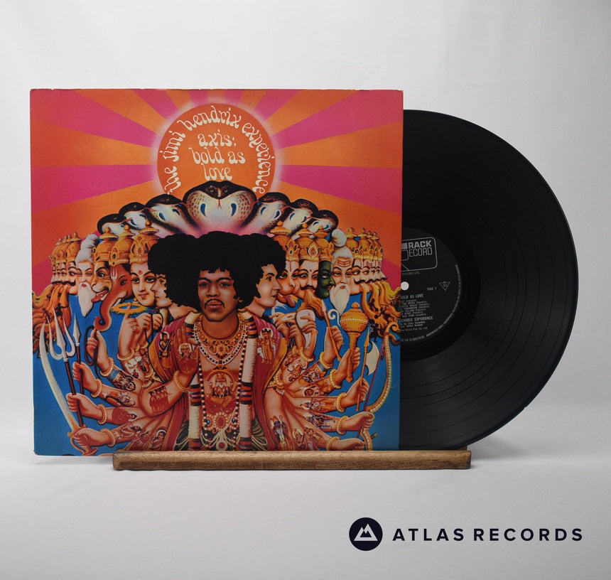 The Jimi Hendrix Experience Axis: Bold As Love LP Vinyl Record - Front Cover & Record