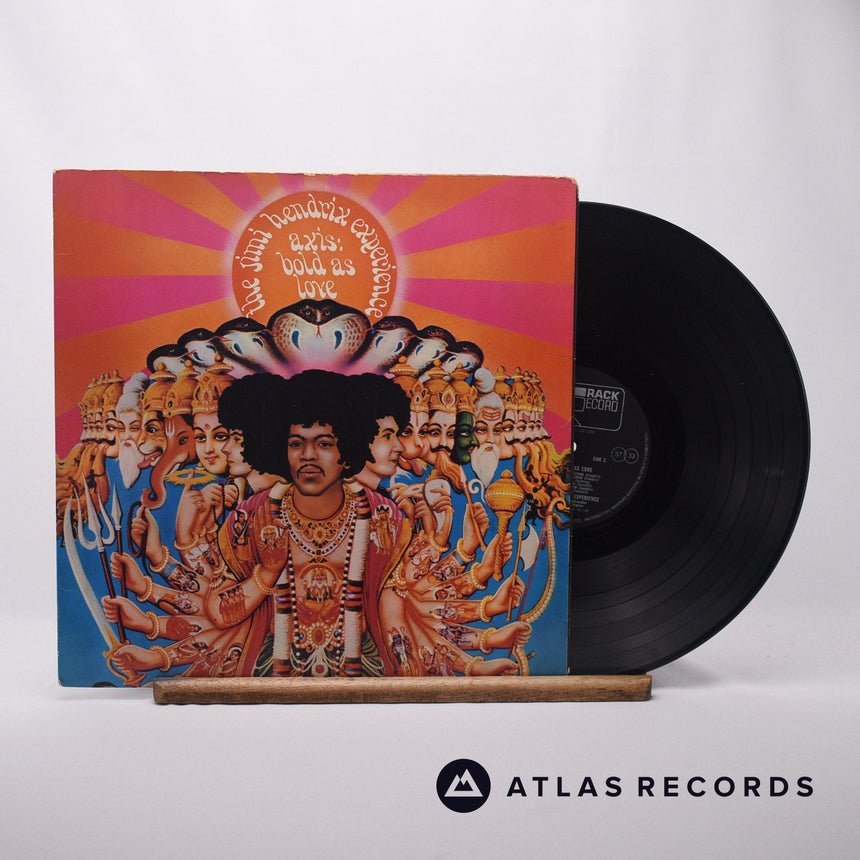 The Jimi Hendrix Experience Axis: Bold As Love LP Vinyl Record - Front Cover & Record