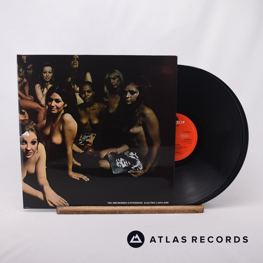 The Jimi Hendrix Experience Electric Ladyland Double LP Vinyl Record - Front Cover & Record