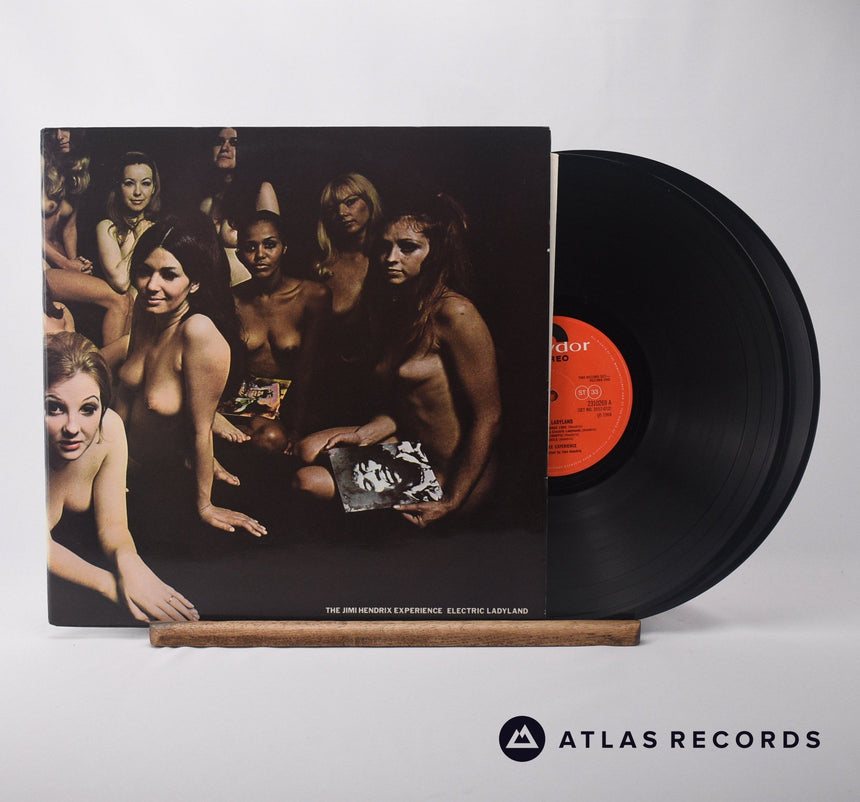 The Jimi Hendrix Experience Electric Ladyland Double LP Vinyl Record - Front Cover & Record