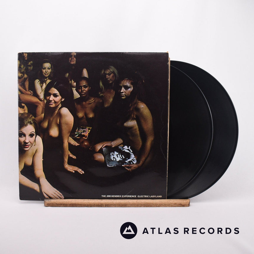 The Jimi Hendrix Experience Electric Ladyland 2 x LP Vinyl Record - Front Cover & Record