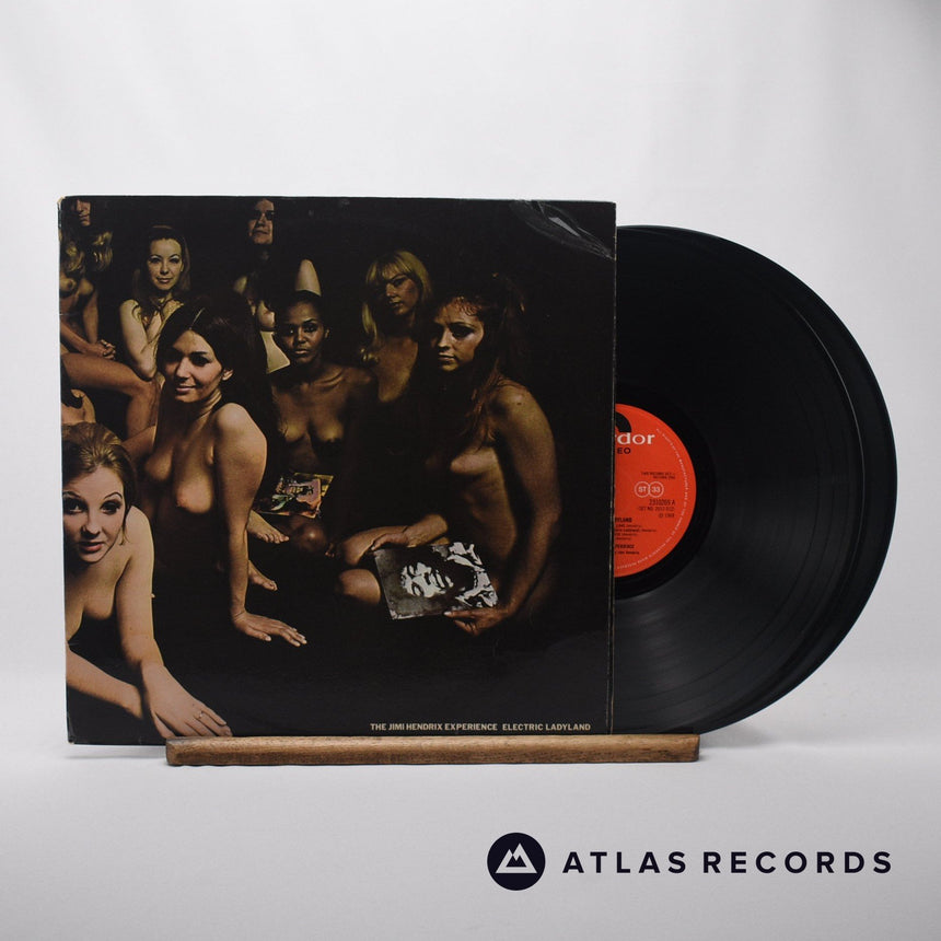 The Jimi Hendrix Experience Electric Ladyland Double LP Vinyl Record - Front Cover & Record