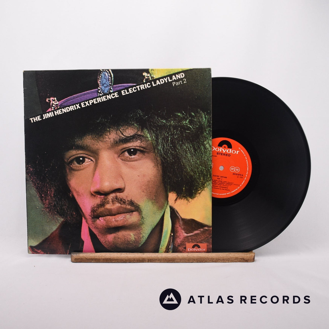 The Jimi Hendrix Experience Electric Ladyland Part 2 LP Vinyl Record - Front Cover & Record