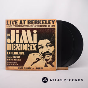 The Jimi Hendrix Experience Live At Berkeley 2 x LP Vinyl Record - Front Cover & Record