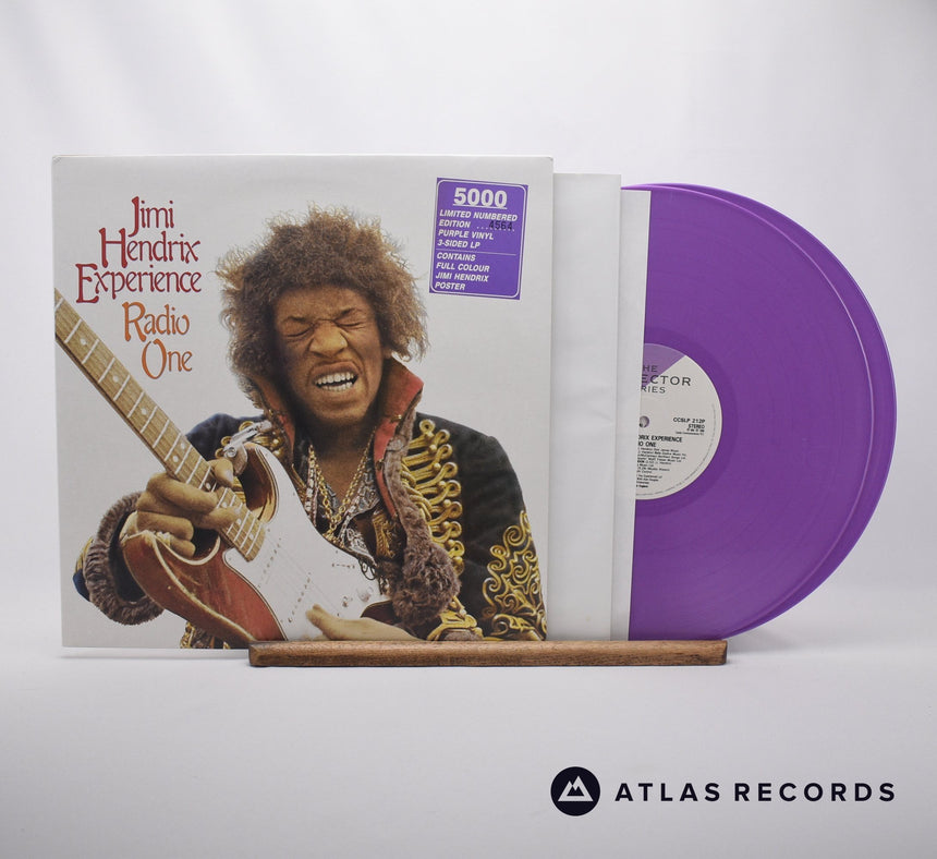 The Jimi Hendrix Experience Radio One 2 x LP Vinyl Record - Front Cover & Record