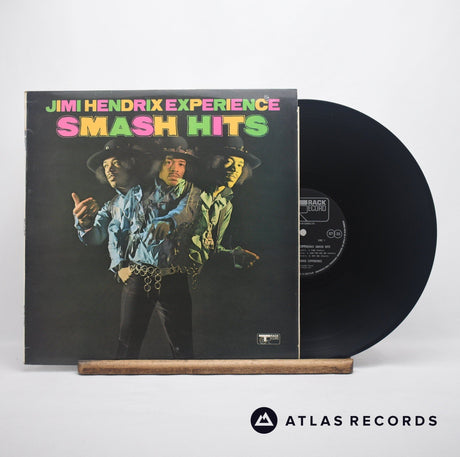 The Jimi Hendrix Experience Smash Hits LP Vinyl Record - Front Cover & Record
