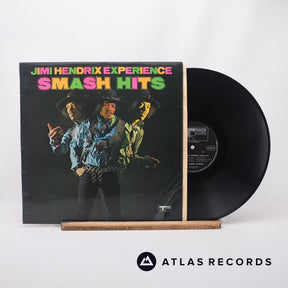 The Jimi Hendrix Experience Smash Hits LP Vinyl Record - Front Cover & Record
