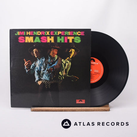 The Jimi Hendrix Experience Smash Hits LP Vinyl Record - Front Cover & Record