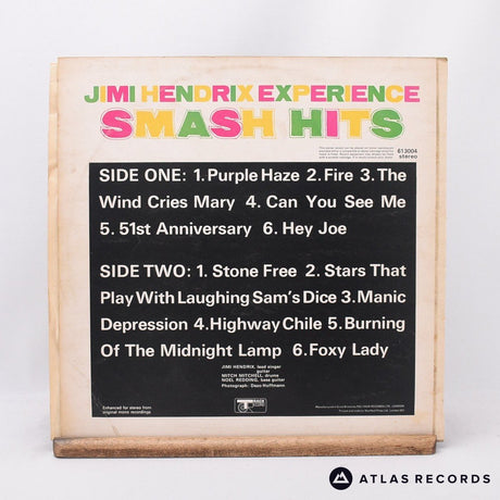The Jimi Hendrix Experience - Smash Hits - LP Vinyl Record - VG+/VG+