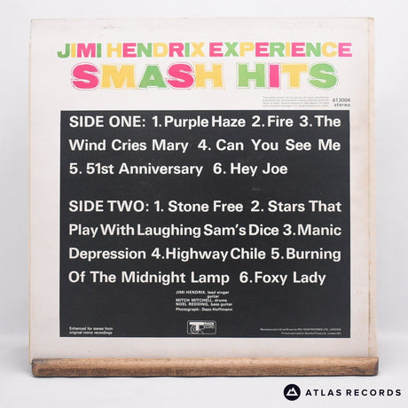 The Jimi Hendrix Experience - Smash Hits - LP Vinyl Record - VG+/VG+