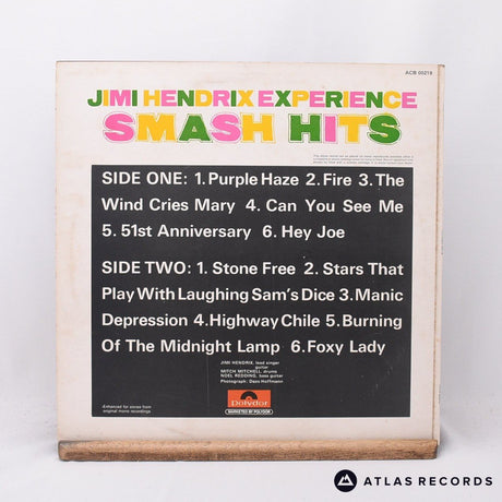 The Jimi Hendrix Experience - Smash Hits - Reissue LP Vinyl Record - EX/VG