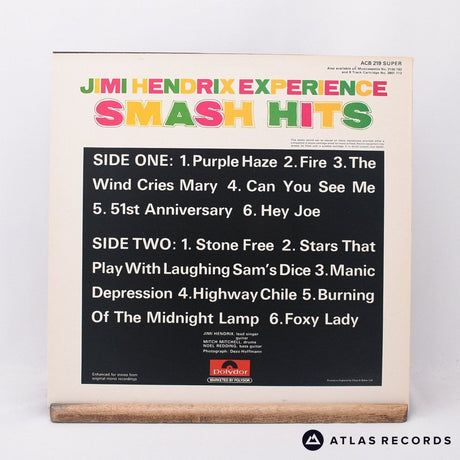 The Jimi Hendrix Experience - Smash Hits - Reissue LP Vinyl Record - EX/EX