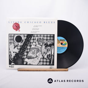 The Jimmy Johnson Blues Band Living Chicago Blues - Volume 1 LP Vinyl Record - Front Cover & Record