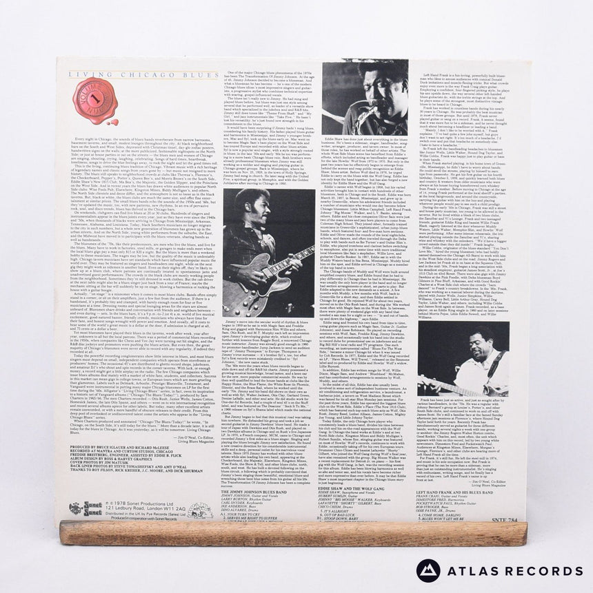The Jimmy Johnson Blues Band - Living Chicago Blues - Volume 1 - LP Vinyl Record