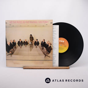 The Joe Perry Project Let The Music Do The Talking LP Vinyl Record - Front Cover & Record