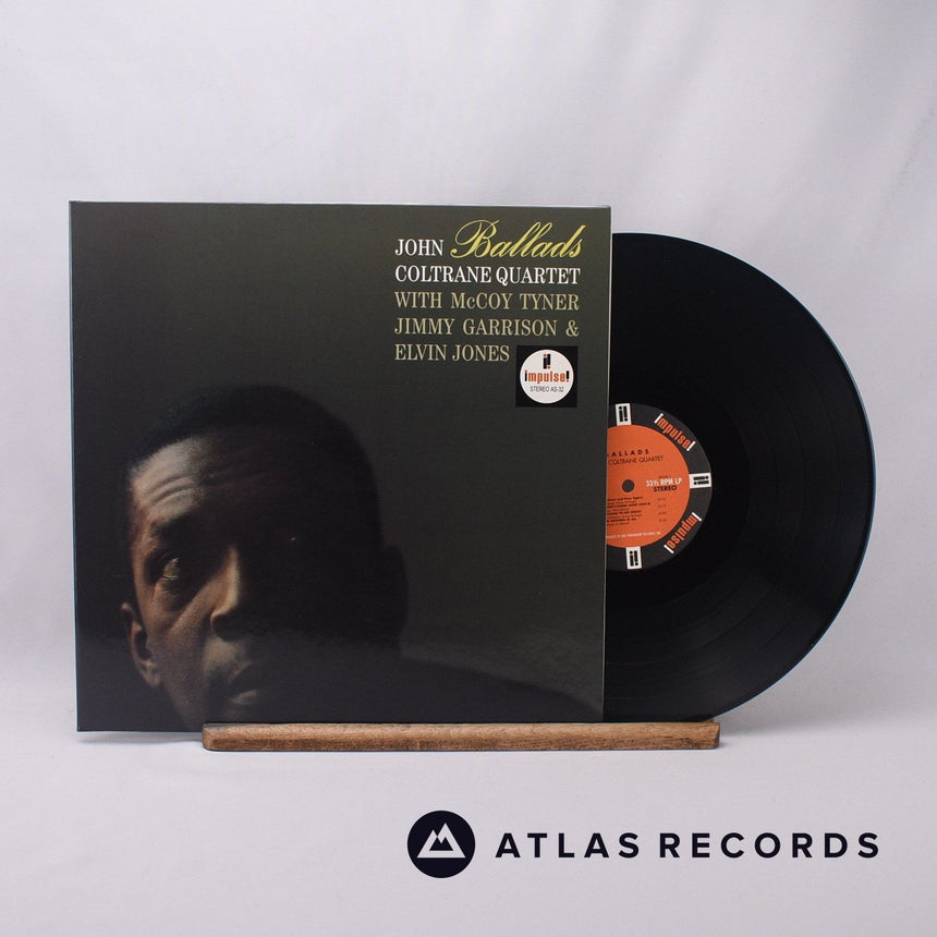 The John Coltrane Quartet Ballads LP Vinyl Record - Front Cover & Record