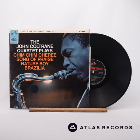 The John Coltrane Quartet The John Coltrane Quartet Plays LP Vinyl Record - Front Cover & Record