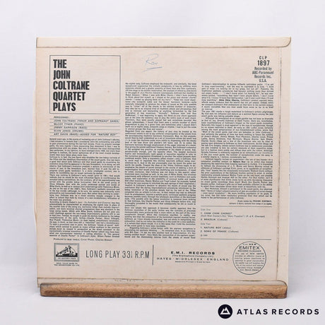 The John Coltrane Quartet - The John Coltrane Quartet Plays - LP Vinyl Record