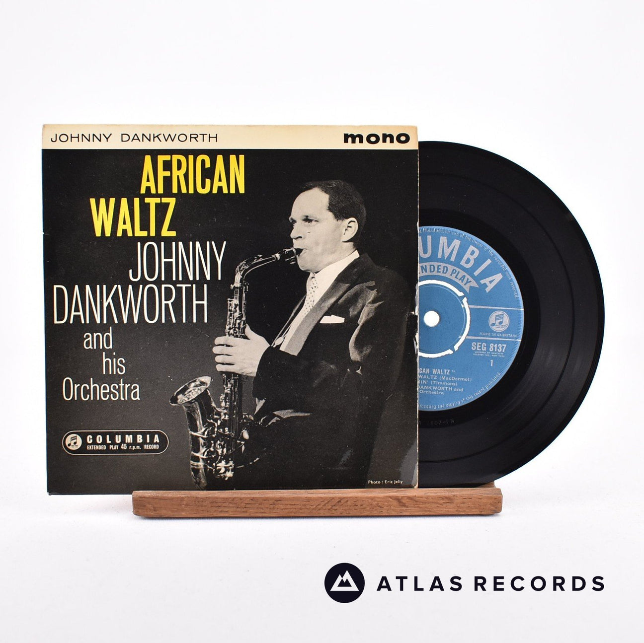 The John Dankworth Orchestra African Waltz 7" Vinyl Record - Front Cover & Record