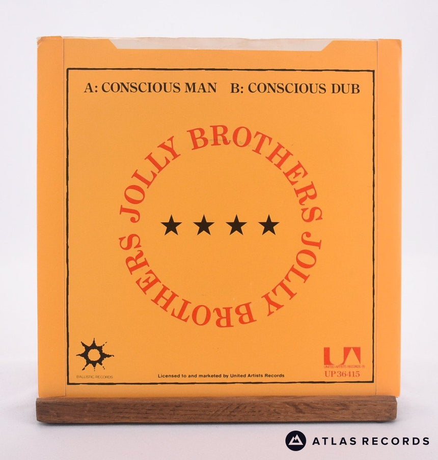 The Jolly Brothers - Conscious Man - Mono 7" Vinyl Record - VG+/EX