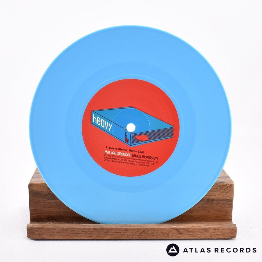 The Jon Spencer Blues Explosion - Heavy - Blue 7" Vinyl Record - EX/VG+