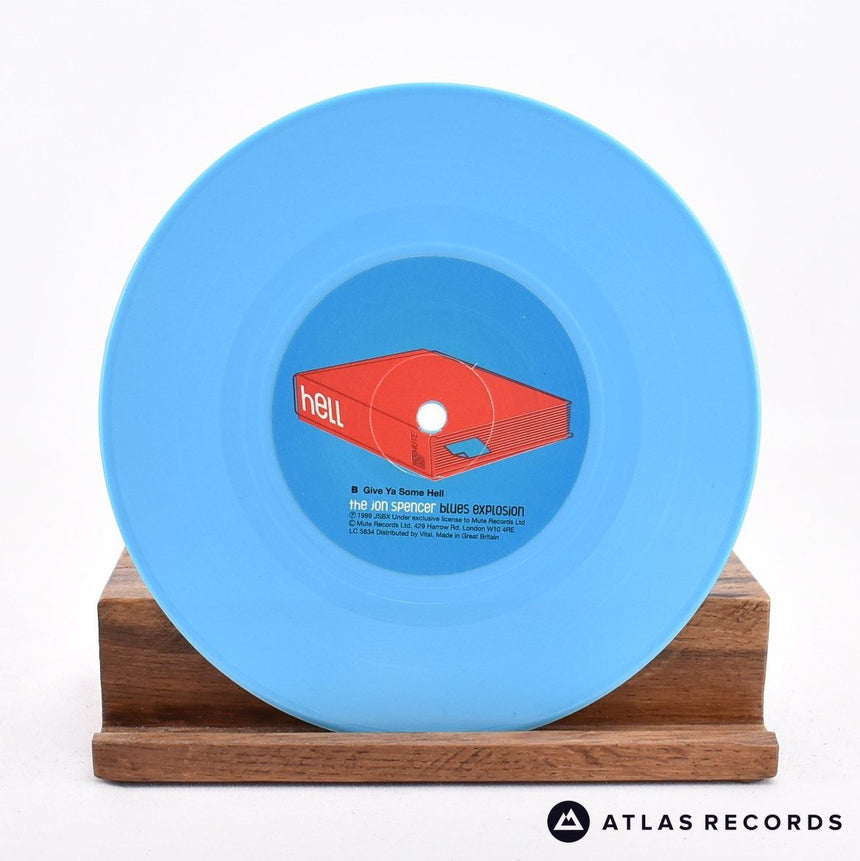 The Jon Spencer Blues Explosion - Heavy - Blue 7" Vinyl Record - EX/VG+