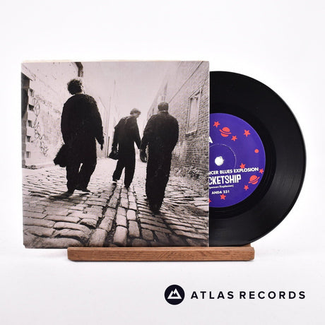 The Jon Spencer Blues Explosion Rocketship 7" Vinyl Record - Front Cover & Record