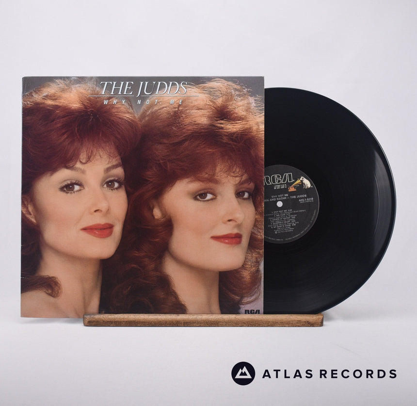 The Judds Why Not Me LP Vinyl Record - Front Cover & Record