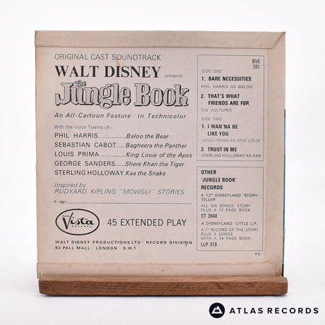 "The Jungle Book" Original Cast - The Jungle Book - 7" EP Vinyl Record - VG+/EX