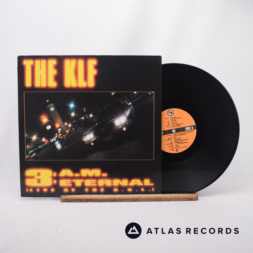 The KLF 3 A.M. Eternal 12" Vinyl Record - Front Cover & Record